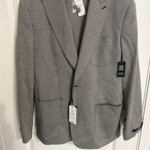 Express 2 piece flannel stretch suit